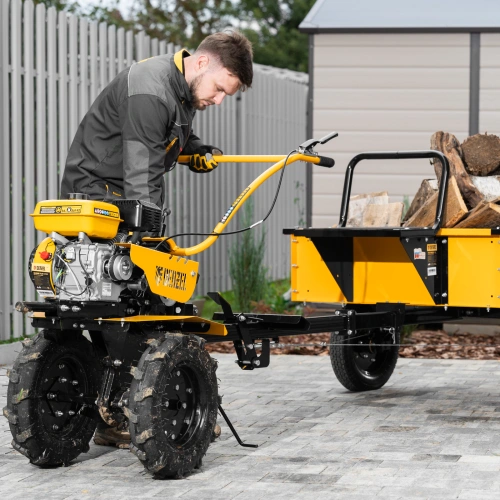 Мотоблок DPT-370S, 7 л.с., ремен.сцеп, фрез 3х4, ШОМ, передачи 3В/1Н Denzel по ценам производителя в Челябинске с доставкой по всей России