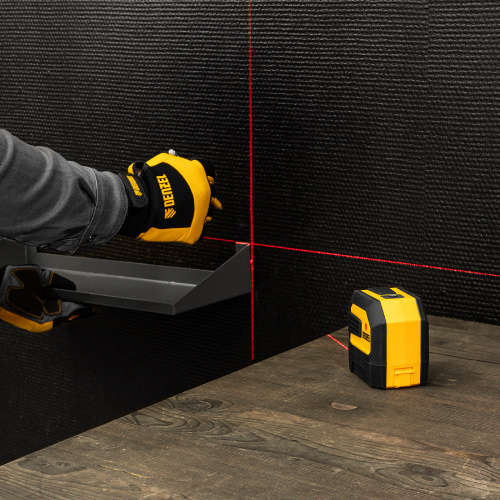 Лазерный уровень LX 02 Red, 20 м, 635 нм, резьба 1/4" Denzel по ценам производителя в Челябинске с доставкой по всей России