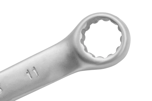 Ключ комбинированный, 11 мм, CrV, матовый хром Matrix по ценам производителя в Челябинске с доставкой по всей России