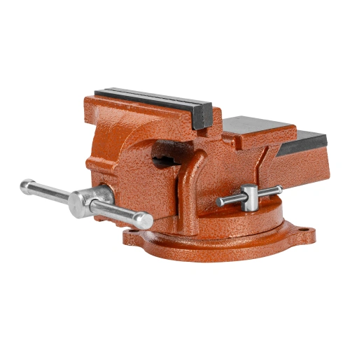 Тиски слесарные, 125 мм, поворотные, с наковальней Sparta по ценам производителя в Челябинске с доставкой по всей России