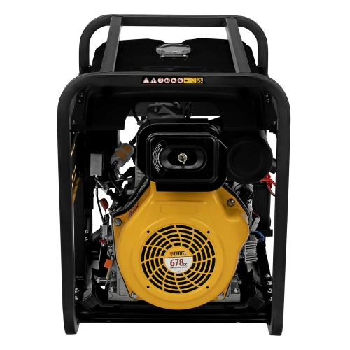 Генератор дизельный DES-85E, 8,5 кВт, 230 В, 16 л, электростартер Denzel по ценам производителя в Челябинске с доставкой по всей России