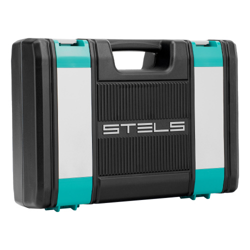 Набор инструментов, 1/2", CrV, пластиковый кейс 60 предметов Stels по ценам производителя в Челябинске с доставкой по всей России