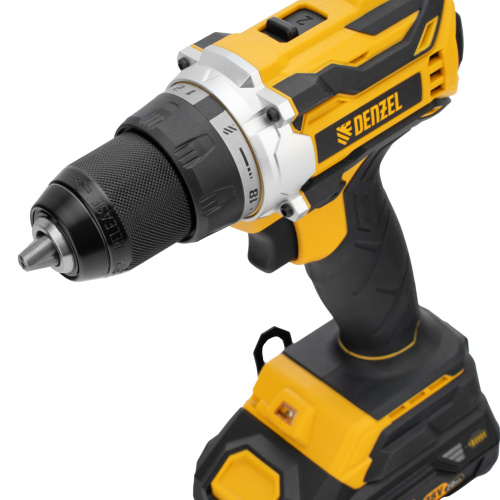 Дрель-шуруповерт аккумуляторная, бесщет. BLDL-18-02 Li-Ion, 18 В Denzel по ценам производителя в Челябинске с доставкой по всей России