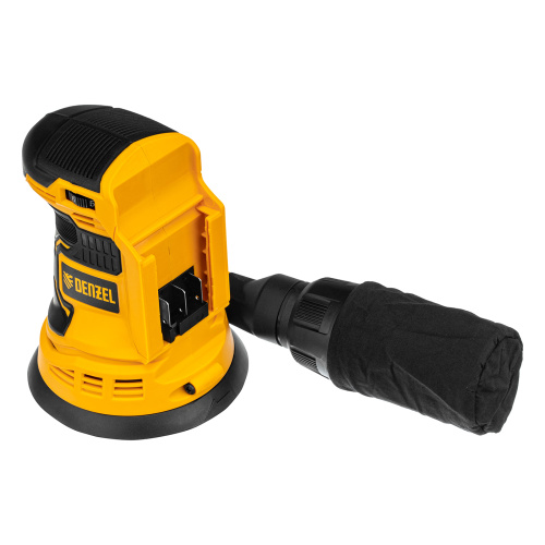 Машина шлифовальная эксцентриковая аккумуляторная COS-125-0, 18В Li-Ion Denzel по ценам производителя в Челябинске с доставкой по всей России