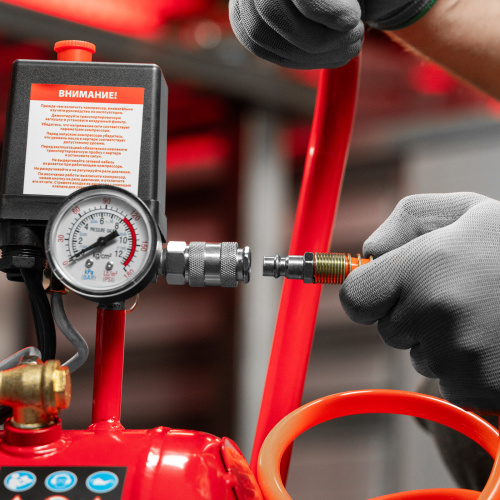 Компрессор воздушный DC1500L/24, 1,5 кВт, 24 л, 210 л/мин MTX по ценам производителя в Челябинске с доставкой по всей России