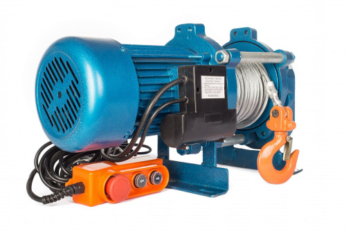 Лебедка электрическая  500 кг  70 м с канатом 380 В TOR KCD по ценам производителя в Челябинске с доставкой по всей России
