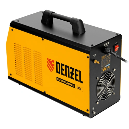Аппарат инвертор. аргонодуговой сварки ITIG-200 ACDC Mix Pulse, 200 А, ПВ 60% Denzel по ценам производителя в Челябинске с доставкой по всей России