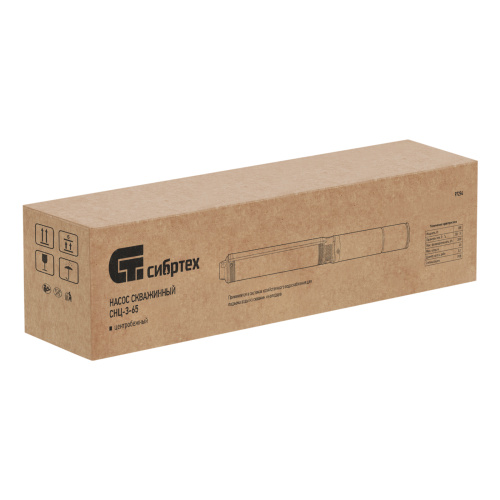 Скважинный насос CНЦ-3-65, центробежный, диаметр 3", 800 Вт, 2800 л/ч, напор 65 м Сибртех по ценам производителя в Челябинске с доставкой по всей России