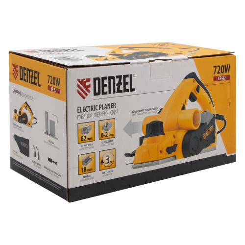 Рубанок электрический EP-82, 720 Вт, 82 мм Denzel по ценам производителя в Челябинске с доставкой по всей России