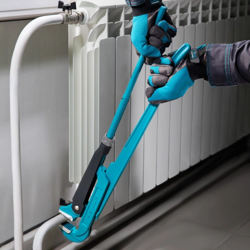 Ключ трубный рычажный 3, №4, цельнокованый, CrV, тип "L" Gross по ценам производителя в Челябинске с доставкой по всей России