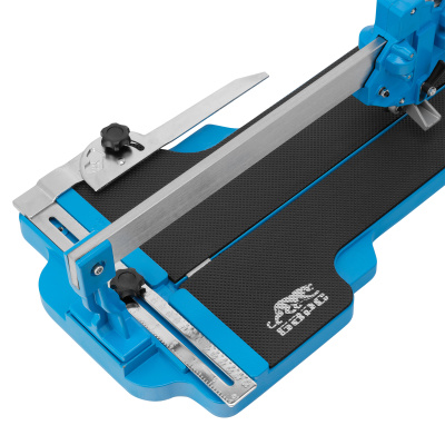 Плиткорез ручной монорельсовый 600 х 14 мм, ходовая каретка, 9/4 регулировка подшипников, литая станина Барс по ценам производителя в Челябинске с доставкой по всей России