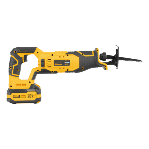 Пила сабельная аккумуляторная RS-180, Li-Ion, 20 В Denzel по ценам производителя в Челябинске с доставкой по всей России