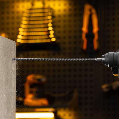 Бур по бетону, цельная крестовая пластина, 6x315 мм, SDS PLUS Denzel по ценам производителя в Челябинске с доставкой по всей России