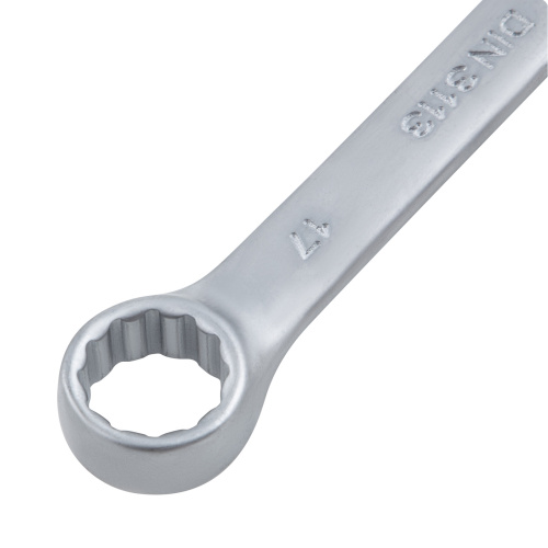 Набор ключей комбинированных, 8-19 мм, 8 шт, CrV, матовый хром Matrix по ценам производителя в Челябинске с доставкой по всей России