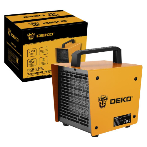 Тепловая пушка электрическая DEKO DKIH2300, 2300Вт по ценам производителя в Челябинске с доставкой по всей России