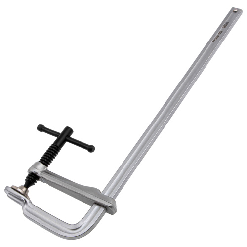 Струбцина F-образная, 100x400мм, кованая Denzel по ценам производителя в Челябинске с доставкой по всей России