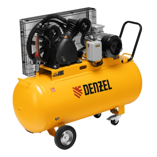 Компрессор воздушный рем. привод BCV 4000-T/200, 4,0 кВт, 200 литров, 690 л/мин Denzel по ценам производителя в Челябинске с доставкой по всей России