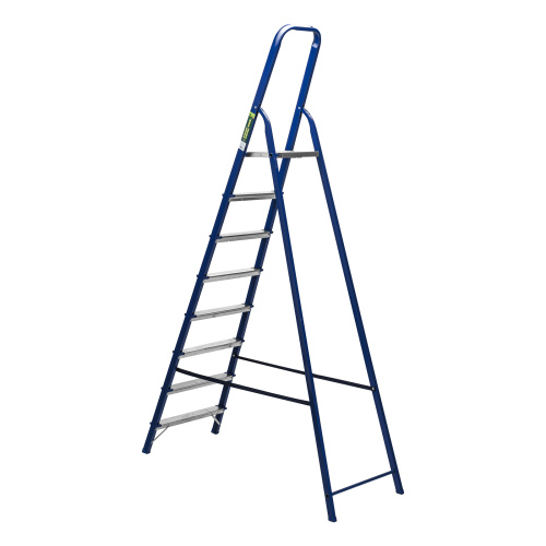 Стремянка, 8 ступеней, стальная, Сибртех по ценам производителя в Челябинске с доставкой по всей России