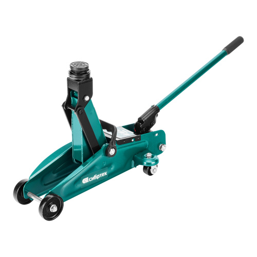 Домкрат гидравлический подкатной, 2 т, 127-330 мм, в пласт. кейсе Сибртех по ценам производителя в Челябинске с доставкой по всей России