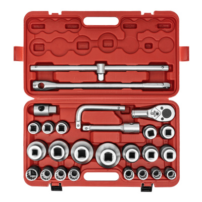 Набор торцевых головок 3/4"–1", головки 21 х 65 мм, 26 предметов, в пласт. боксе Matrix по ценам производителя в Челябинске с доставкой по всей России