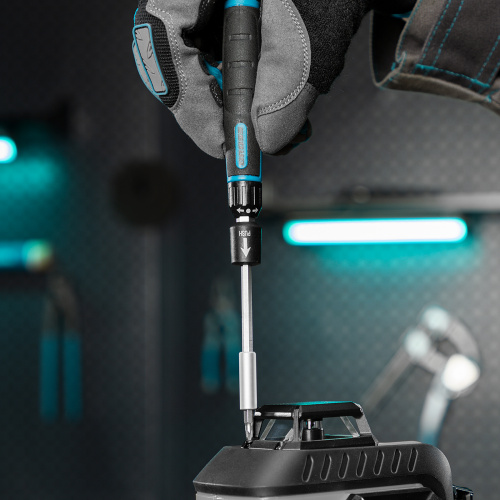 Отвертка с набором бит и торцевых головок для точных работ, гибкий привод, 48 шт, CrMo Gross по ценам производителя в Челябинске с доставкой по всей России