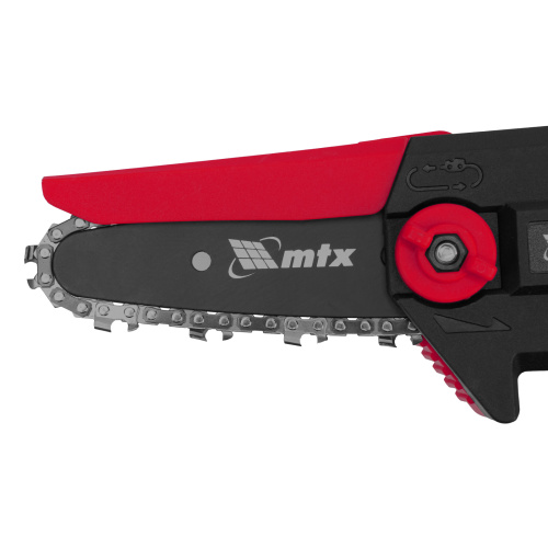 Цепная мини-пила аккумуляторная, MCS-100, шина 100 мм, Li-Ion, 20 В MTX по ценам производителя в Челябинске с доставкой по всей России