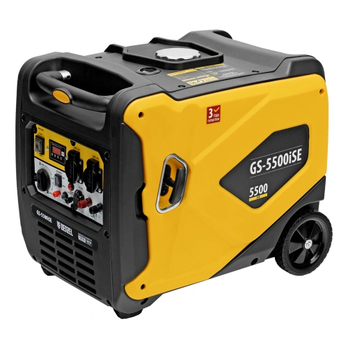 Генератор инверторный GS-5500iSE, 5,5 кВт, 230 В, закрытый корпус,электростартер Denzel по ценам производителя в Челябинске с доставкой по всей России