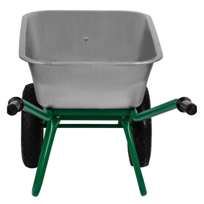 Тачка садово-строительная, 2-х колесная, усиленная, грузоподъемность 320 кг, объем 100 л по ценам производителя в Челябинске с доставкой по всей России