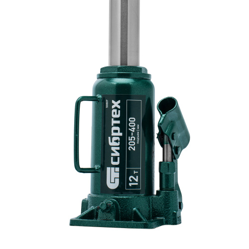 Домкрат гидравлический бутылочный, 12 т, 205-400 мм Сибртех по ценам производителя в Челябинске с доставкой по всей России