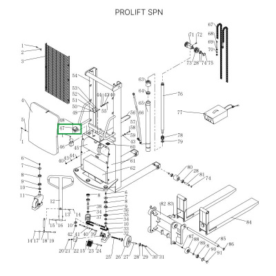 Зарядная розетка для штабелеров SPN по ценам производителя в Челябинске с доставкой по всей России