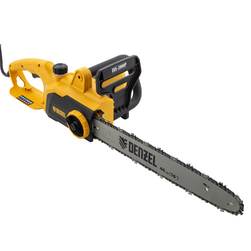 Пила цепная электрическая EDS-2000P, 2 кВт,поперечная, шина 40 см, шаг 3/8, паз 1.3 мм, 57 звеньев Denzel по ценам производителя в Челябинске с доставкой по всей России