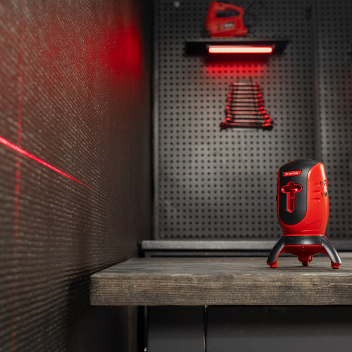 Лазерный уровень ML01T, дальность 10 м, точность ± 0,5 мм, / 1 м, длина волны 650 нм, проекция 1 вертикальная 1 горизонтальная плоскость, резьба под штатив 5/8" Matrix по ценам производителя в Челябинске с доставкой по всей России