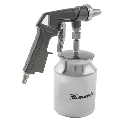 Пистолет пескоструйный с нижним бачком, пневматический Matrix по ценам производителя в Челябинске с доставкой по всей России