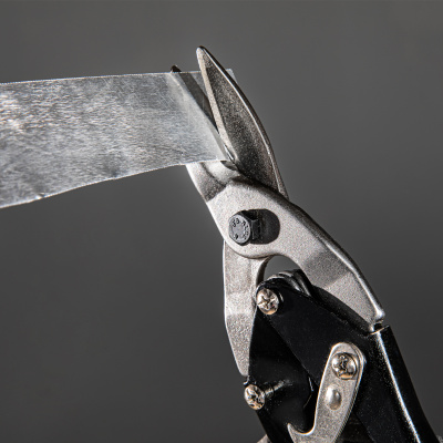 Ножницы по металлу, 250 мм, пряморежущие, для тонкого металла, обрезиненные рукоятки Matrix по ценам производителя в Челябинске с доставкой по всей России