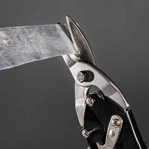 Ножницы по металлу, 250 мм, пряморежущие, для тонкого металла, обрезиненные рукоятки Matrix по ценам производителя в Челябинске с доставкой по всей России