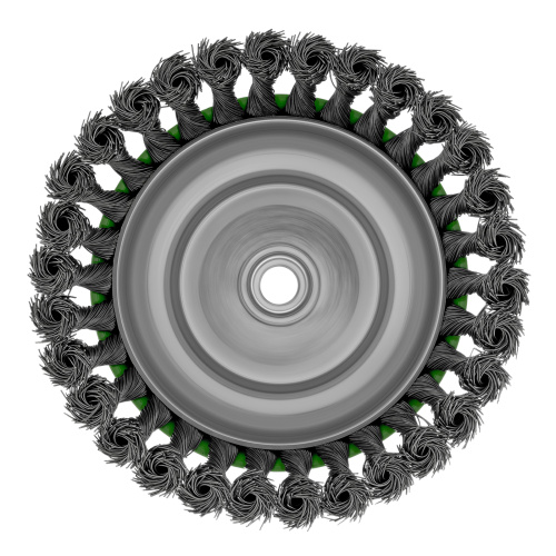 Щетка для УШМ, 150 мм, М14, "чашка", крученая проволока 0.5 мм Сибртех по ценам производителя в Челябинске с доставкой по всей России