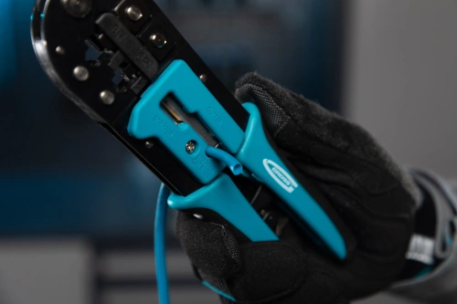 Клещи для обжима телефонных и компьютерных клемм RJ-45, 6P, 8P и RJ-11/12, 6P, 8P Gross по ценам производителя в Челябинске с доставкой по всей России