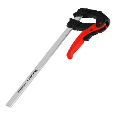 Струбцина реечная быстрозажимная, пластиковый корпус рычажно-храповой механизм, 300 х 90 х 390 мм, штанга 5 х 20 мм Matrix по ценам производителя в Челябинске с доставкой по всей России