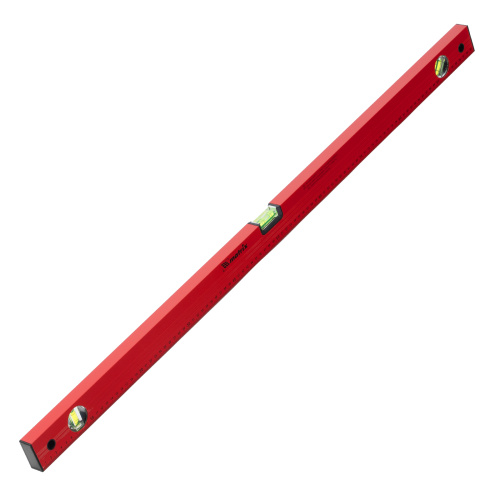 Уровень алюминиевый, 1000 мм, 3 глазка, красный, линейка Matrix по ценам производителя в Челябинске с доставкой по всей России