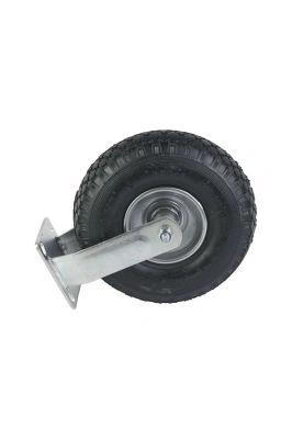 Колесо пневматическое резиновое 260 мм PRF 85 неповоротное на кронштейне по ценам производителя в Челябинске с доставкой по всей России