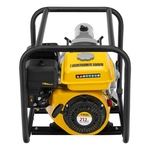 Мотопомпа бензиновая для грязной воды PX-80D7, 7 л.с., 3", 1300 л/мин, глуб 8 м,напор 30 м Denzel по ценам производителя в Челябинске с доставкой по всей России