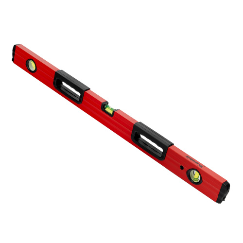 Уровень алюминиевый, 800 мм, фрезерованный, 3 глазка, две эргономичные ручки Matrix по ценам производителя в Челябинске с доставкой по всей России