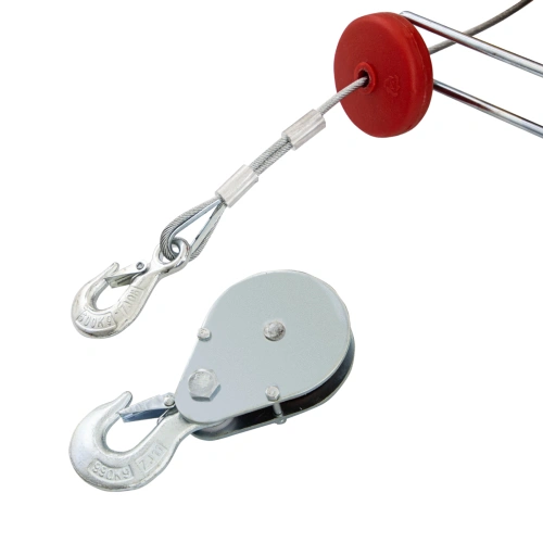 Тельфер электрический TF-1200,1.2 т, 1800 Вт, высота 12 м, 8 м/мин Denzel по ценам производителя в Челябинске с доставкой по всей России