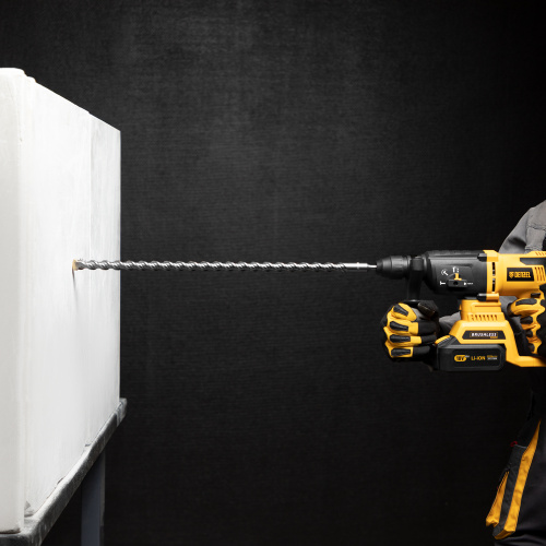 Бур по бетону, двойная спираль, три пылеотводящие кромки, 16 x 600 мм DENZEL по ценам производителя в Челябинске с доставкой по всей России