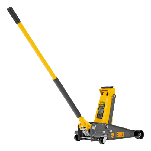 Домкрат гидравлический подкатной, 3 т, 125-470 мм, быстрый подъем, проф. Denzel по ценам производителя в Челябинске с доставкой по всей России