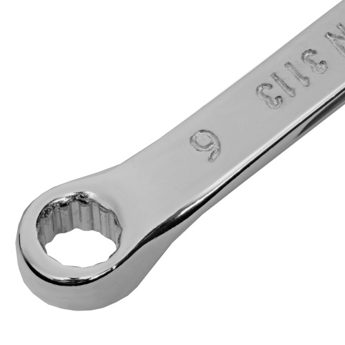 Ключ комбинированный, 6 мм, CrV, полированный хром Matrix по ценам производителя в Челябинске с доставкой по всей России