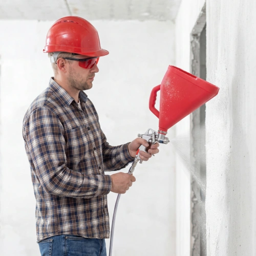 Картушный пистолет для штукатурки, V= 9,5 л, сопла 4, 6 и 8 мм Matrix по ценам производителя в Челябинске с доставкой по всей России