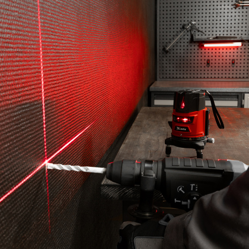 Лазерный уровень CRX-30R, 30 м, красный луч, батарейки, резьба 5/8" MTX по ценам производителя в Челябинске с доставкой по всей России