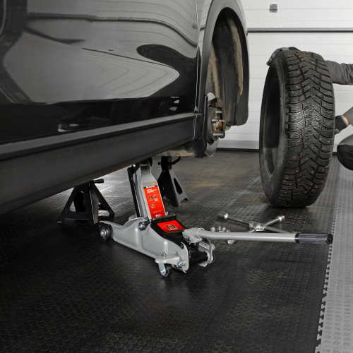 Домкрат гидравлический подкатной, 2 т, Low Profile, 85-330 мм Matrix по ценам производителя в Челябинске с доставкой по всей России