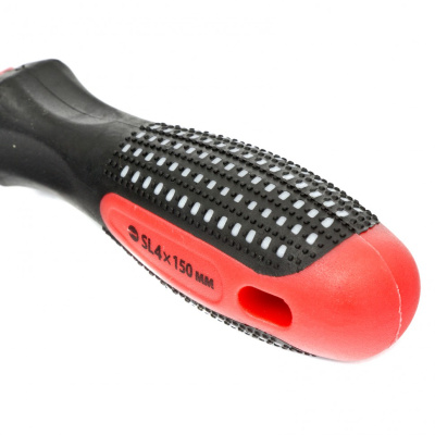 Отвертка Fusion, SL4 х 150 мм, CrV, трехкомпонентная рукоятка "Anti slip" Matrix по ценам производителя в Челябинске с доставкой по всей России